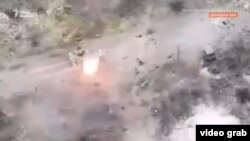 Бої за Кліщіївку, стопкадр із відео