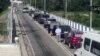 На мяжы зь Літвой пасьля ўвядзеньня абмежаваньняў чарга легкавікоў скарацілася амаль у 8 разоў