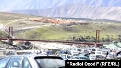 د افغانستان او تاجکستان ترمنځ د ګډ بازار یوه څنډه