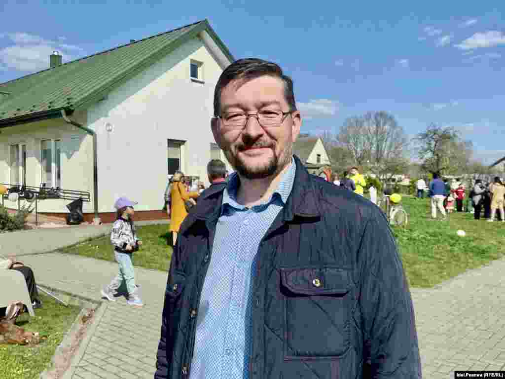 Муфтий Литовской республики Ромас хазрат Якубаускас всегда приветствуют гостей на нескольких языках