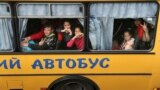 Эвакуация детей из Купянска (Харьковская область) в другие регионы Украины, май 2022 года