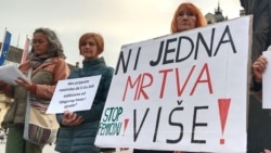 Protest protiv femicida, Novi Sad, 2024. godina.