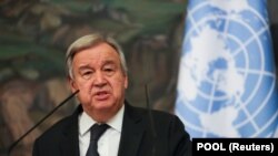 Генэральны сакратар ААН Антонію Гутэрыш 