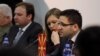 Министерот за одбрана Фатмир Бесими на тркалезната маса „Македонија, регионот и евроатлантските интеграции“.