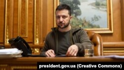 د اوکراین ولسمشر ولودومیر زیلینسکي