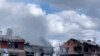 UKRAINE--Four rocket attacks were fired on Lviv