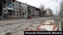 Mariupol, Ucraina, 17 aprilie 2022