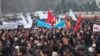  "Улуттар биримдиги" партиясын колдогон митинг. Ош, 14-март