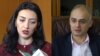 Министр юстиции Армине Ованнисян и оппозиционер Левон Зурабян 