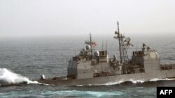 Один из кораблей 5-го флота США