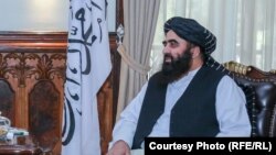 د طالبانو د حکومت د بهرنیو چارو سرپرست وزیر امیرخان متقي