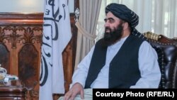 د طالبانو د بهرنیو چارو سرپرست وزیر مولوي امیر خان متقي