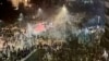 Protesta në Beograd më 15 mars 2025. 
