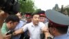 Задержание участников акции "Тезекпром". 9 июля 2014 года.