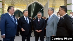 Марказий Осиё раҳбарлари Ашхобод саммитида. Туркманистон, 6 август, 2021. 