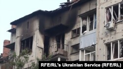 Наслідки обстрілу в Слов’янську, травень 2022 року