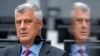 Колишній президент Косова Хашим Тачі під час судового процесу над ним у справі про воєнні злочини в Спеціальній судовій палаті в справах Косова в Гаазі, Нідерланди
