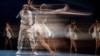 Bolşoy Teatrda Pyotr Çaykovskinin "Qu gölü" baletinin məşqi