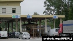 Беларуска-літоўская мяжа. Ілюстрацыйнае фота
