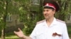 Владимир Шихотов называет себя казачьим полковником и атаманом Союза казаков Семиречья. Алматы, 5 мая 2014 года. 