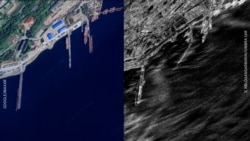 Satellite Photos Reveal Damage To Russian Submarine Base After Tsunami