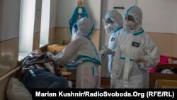 В одному з ковідних відділень на Львівщині, архівне фото