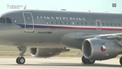 Plane With Bodies Of Czech Soldiers Killed In Afghanistan Lands In Prague