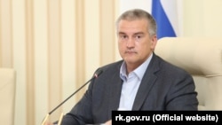 Голова російського уряду окупованого Криму Сергій Аксьонов