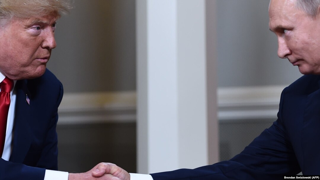 Predsednici Amerike i Rusije Donald Tramp i Vladimir Putin