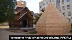 Дерев’яний храм в Євпаторії, архівне фото