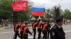 Репетиція параду до Дня перемоги в окупованому Росією Криму. Місто Керч, 7 травня 2018 року