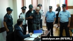 Айк Саргсян в суде, сентябрь 2018 г.
