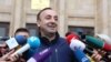 Armenia -- Constituional Court Chairman Hrayr Tovmasian speaks to journalists, Yerevan, December 27, 2019.
