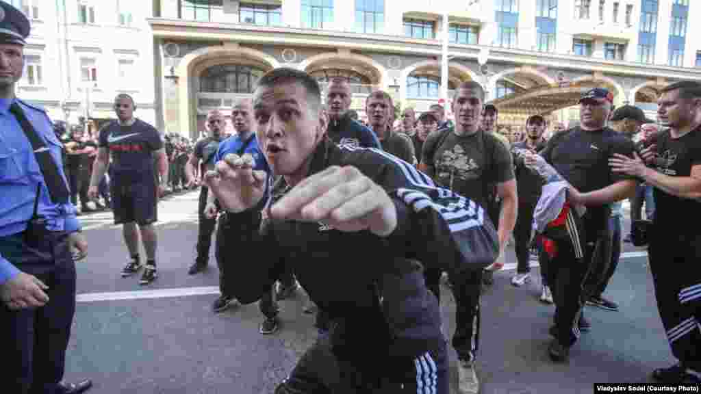 Вадим Тітушко, якого звинувачують у побитті журналістів (© Влад Содель)