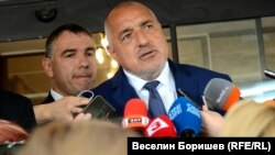 Бойко Борисов дава изявление пред медиите