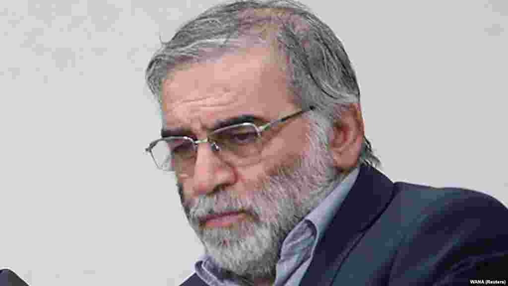 Mohsen Fakhrizadeh (1961-2020) Fakhrizadeh was a member of Iran's hard-line Islamic Revolutionary Guards Corps. The physicist was described as the "brains" behind Iran's nuclear program. 
