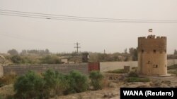 یک پوستهٔ نیروهای سرحدی ایران در نزدیکی مرز افغانستان