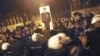 Scena sa jednog od protesta Obraza u Beogradu