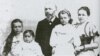 UKRAINE – Ivan Pului with his wife Kateryna and children 