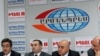 Armenia -- Armenian NGOs unveil Memorandum of Understanding on Armenian-Turkish initiatives, Yerevan, 28Apr2010