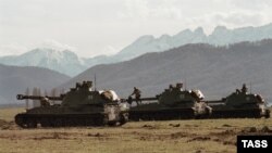 Оьрсийчоь -- ГIалгIашний, хIирашний юкъара конфликт. Оьрсийчоьнан эскарш Пригородни кIоштахь, Лахь.26,1992