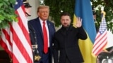 U.S. President Trump meets with Ukrainian President Zelensky and European leaders, in Washington, D.C.