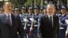 Премьер-министра Турции в Баку встретили с почетным караулом, 17 мая 2010 г. 