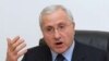 Armenia -- Agriculture Minister Sergo Karapetian at a news conference in Yerevan, 19Jan2011.