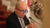 Министр иностранных дел этой страны Жан-Ив Ле Дриан