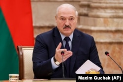 Belarusian strongman Alyaksandr Lukashenka (file photo)