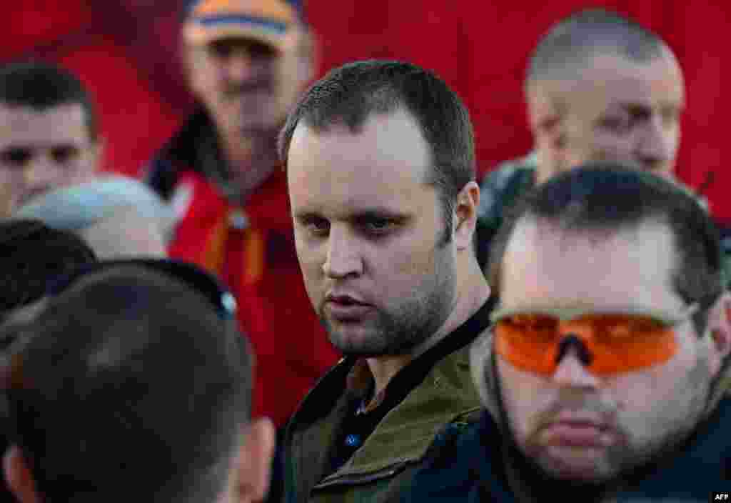 Павел Губарев, один из лидеров сепаратистов в Донецке
