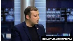 Ваан Бабаян в студии «Азатутюн ТВ», 20 января 2016 г.