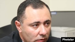 Министр труда и социальных вопросов Артур Григорян 