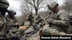 Байцы тэрыторыяльнай абароны Кіева